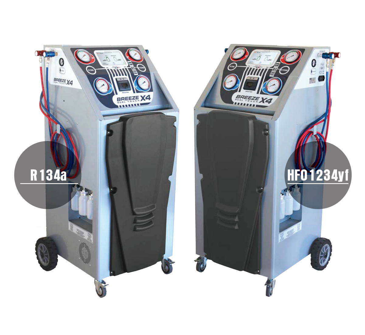 Ilmastoinnin huoltolaite Spin Breeze X4 Dual Touch - R134 & 1234yf image 0