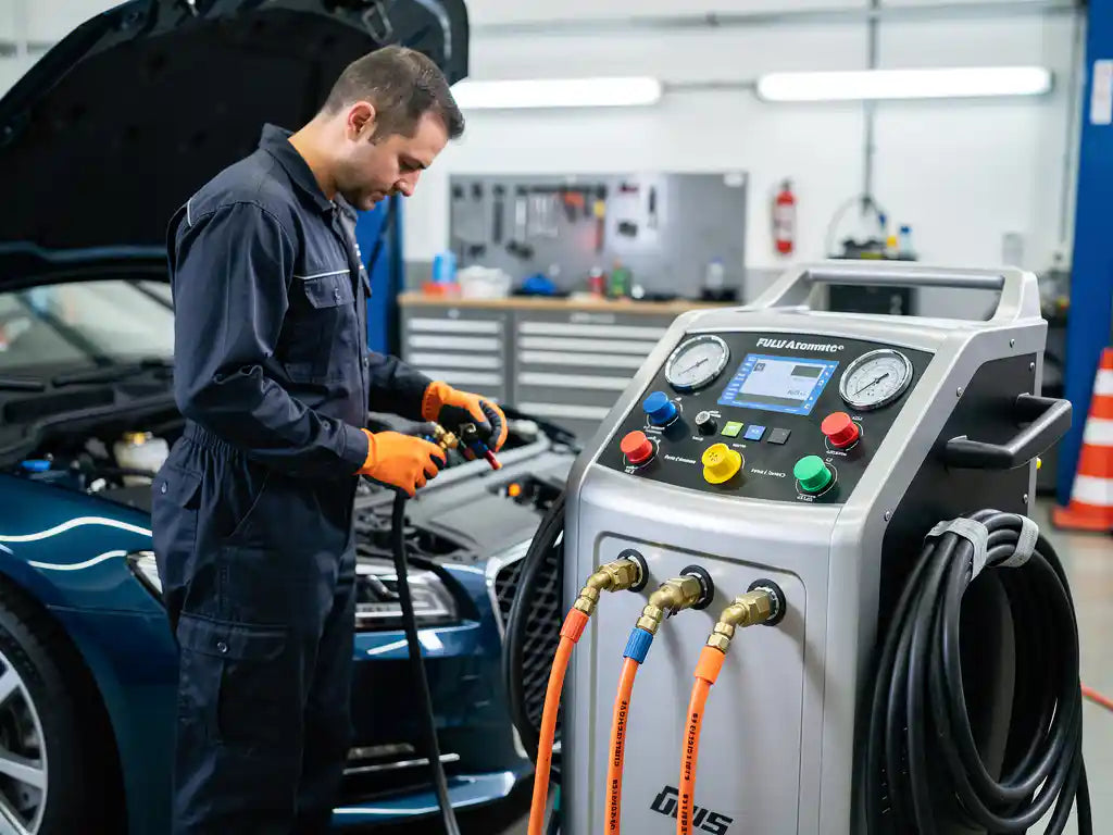 Mikä on täysautomaattinen ilmastoinnin huoltolaite?