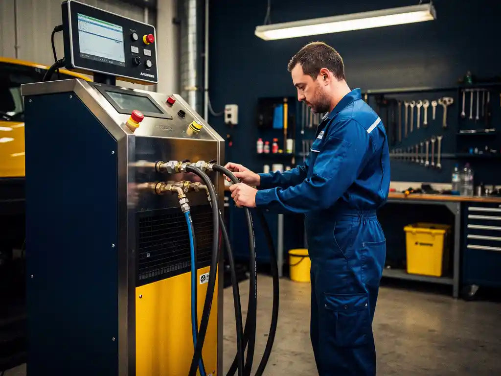 Miten täysautomaattinen ilmastoinnin huoltolaite eroaa tavallisesta?