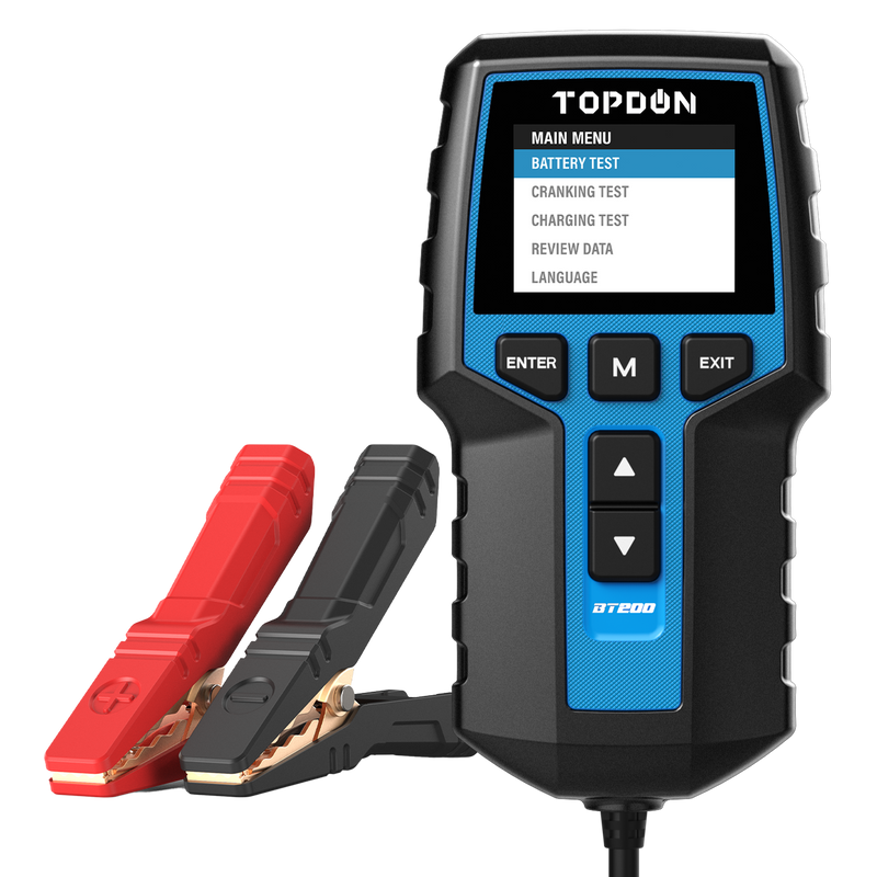 Akkutesteri Topdon BT 200