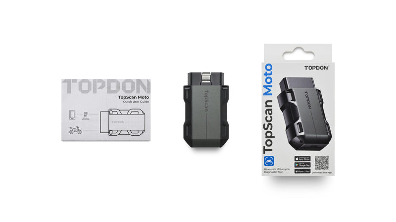 OBD-testeri Topdon TopScan Moto