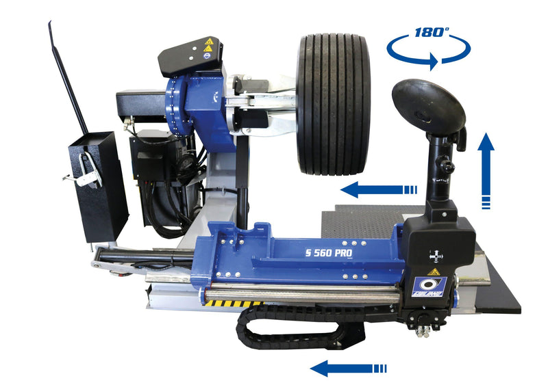 Raskaan kaluston rengaskone Giuliano S560 Pro 2V