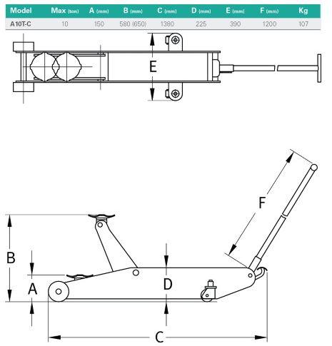 Paineilmatunkki Compac A10T-C
