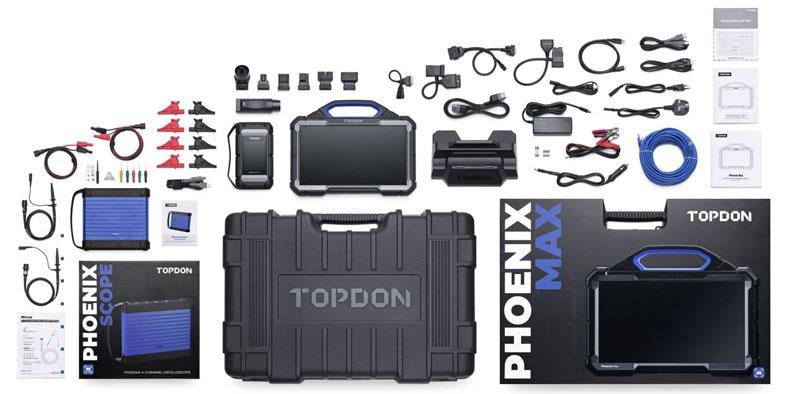 Järjestelmätesteri Topdon Phoenix MAX