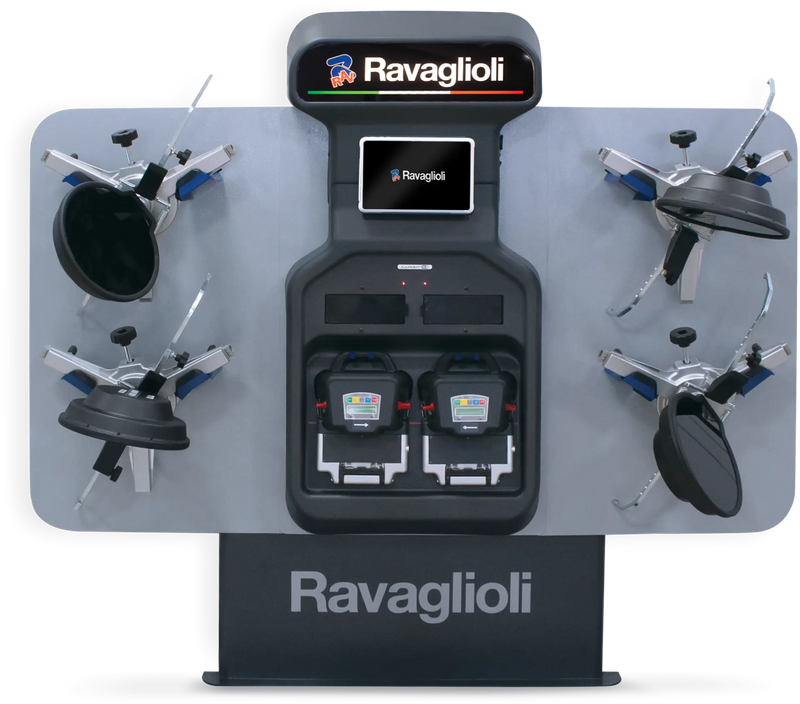 Akseliston mittauslaite Ravaglioli All On Wall 3D