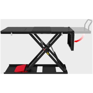 LV8 Nano Split moottorioyöränostin 600kg nostokyvyllä.